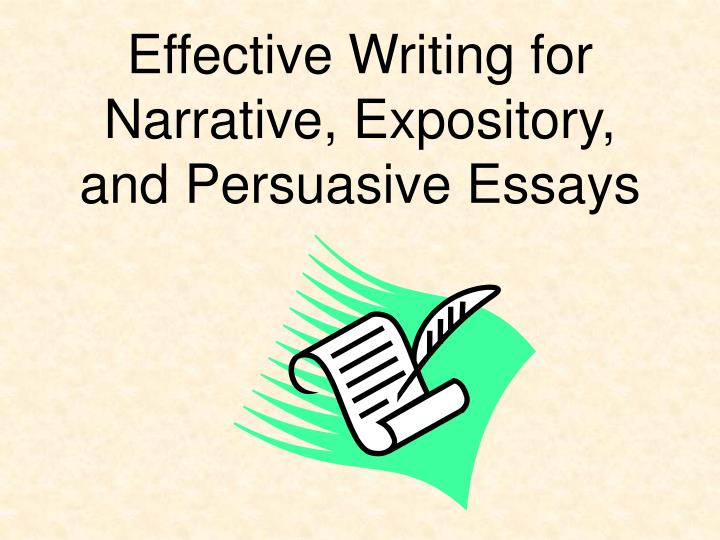 Narrative essay writing ppt
