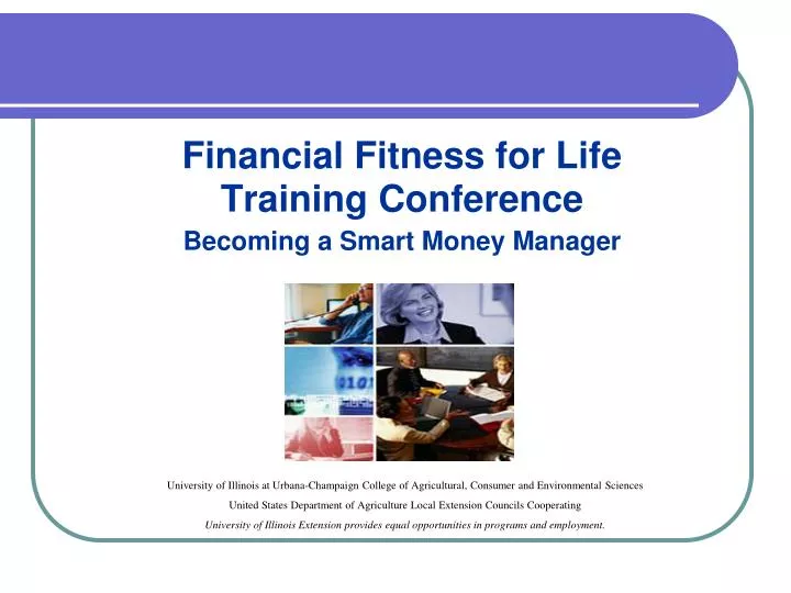 financial fitness for life training conference becoming a smart money manager n.