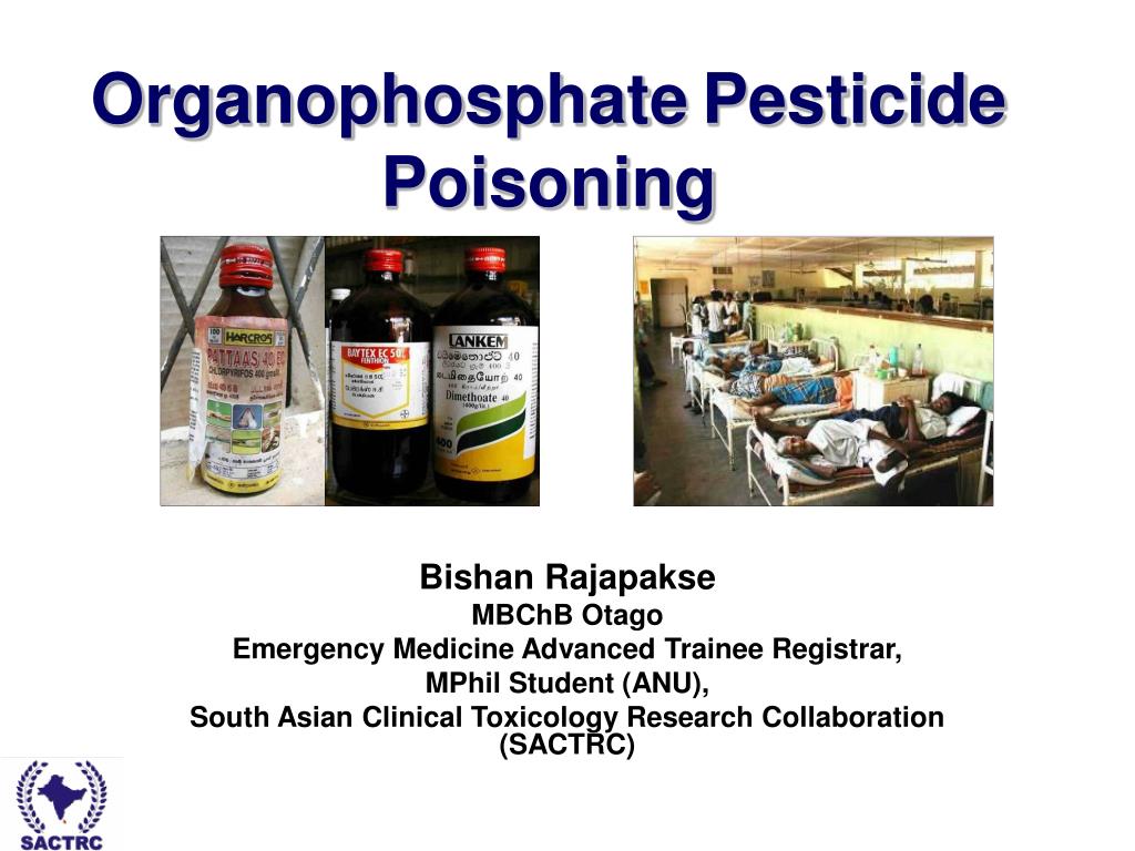 PPT - Organophosphate Pesticide Poisoning PowerPoint Presentation, free  download - ID:321279
