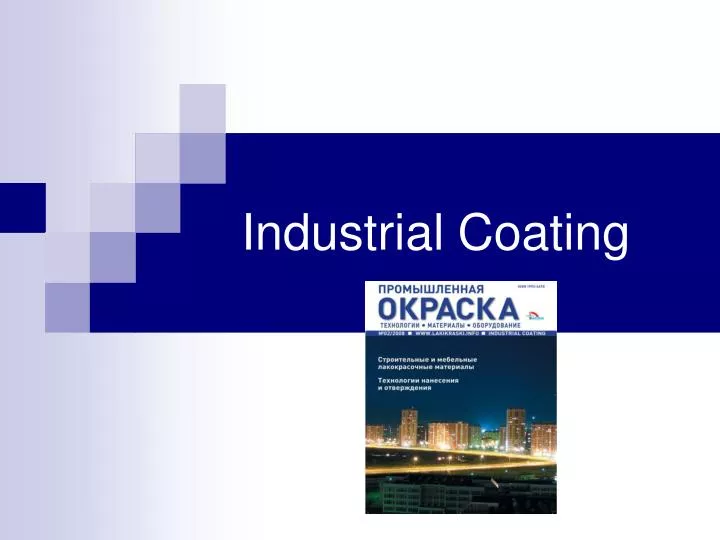 industrial coating n.