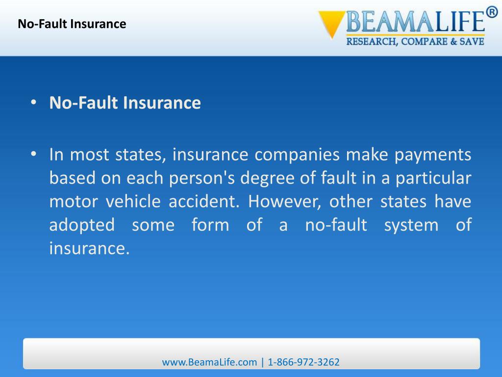 Ppt No Fault Insurance Powerpoint Presentation Free Download Id32147 