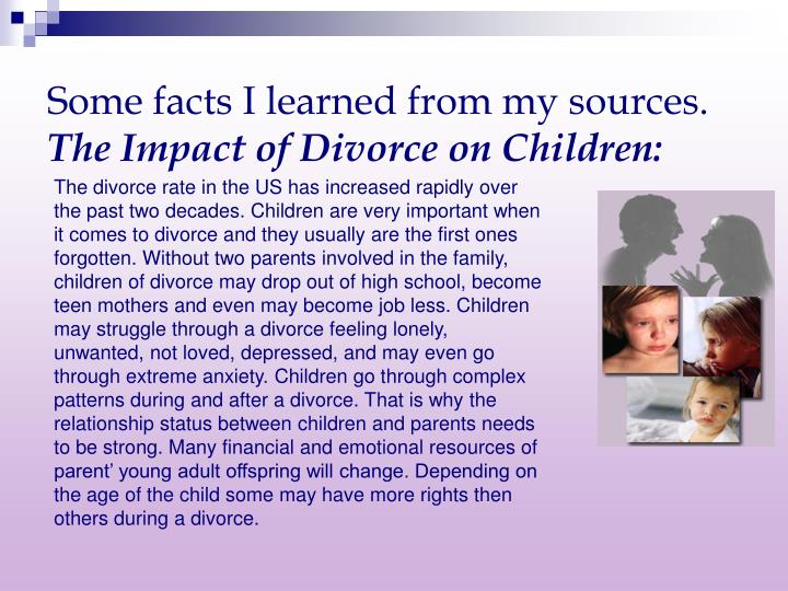 impact of divorce impact of divorce