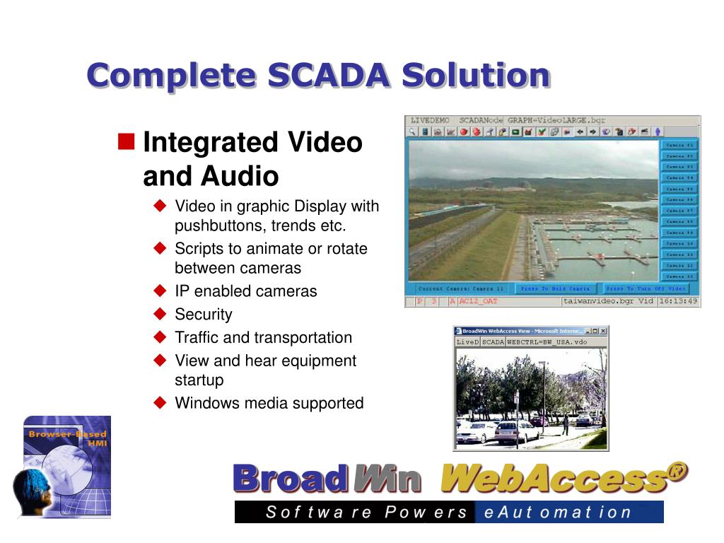 Ppt Webaccess Hmi Scada Software Product Overview