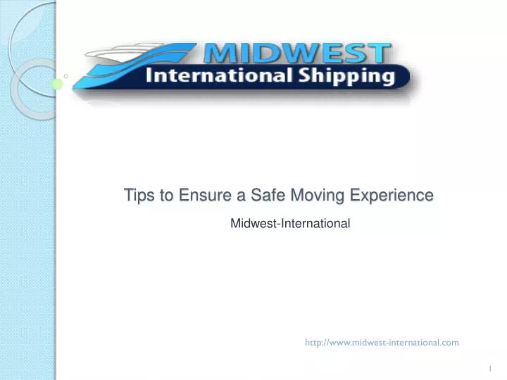 tips to ensure a safe moving experience n.
