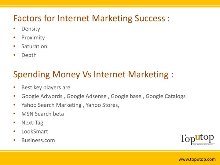 PPT - Successful implementation of Internet Marketing ...