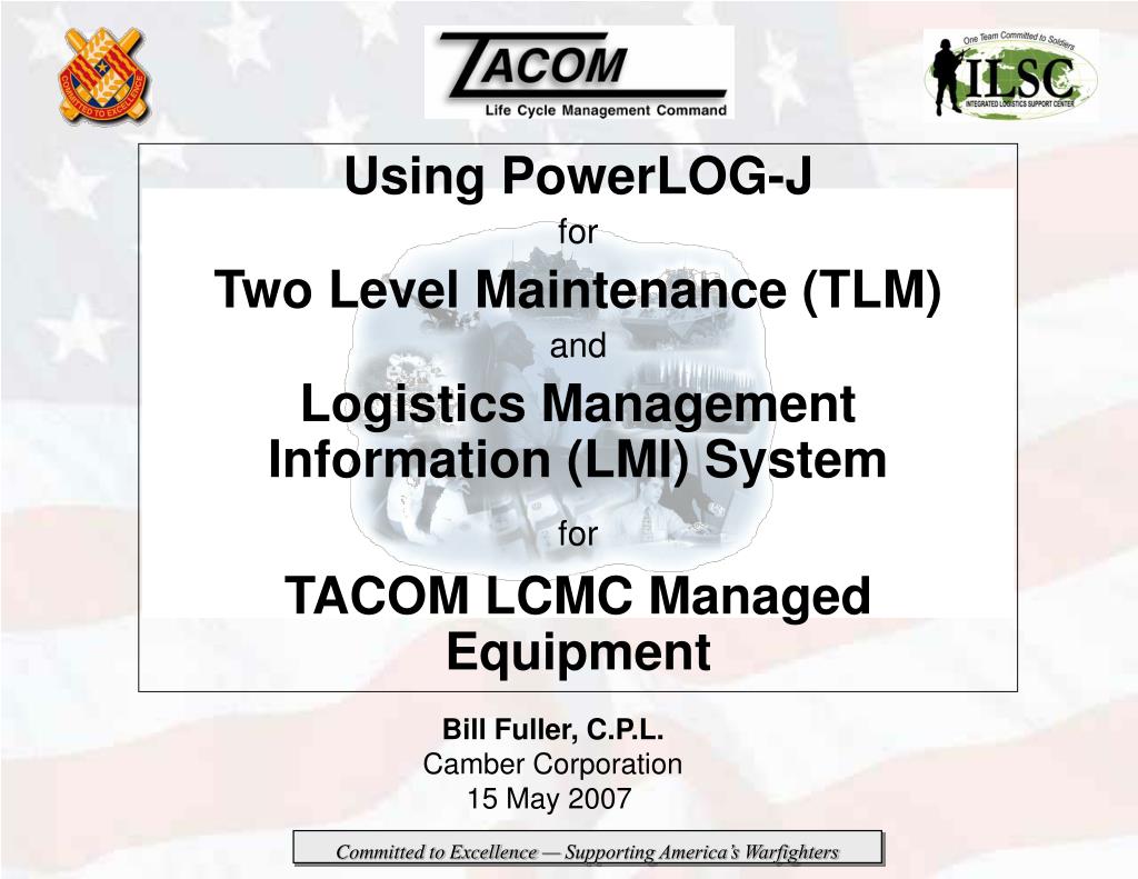 Tacom Organization Chart