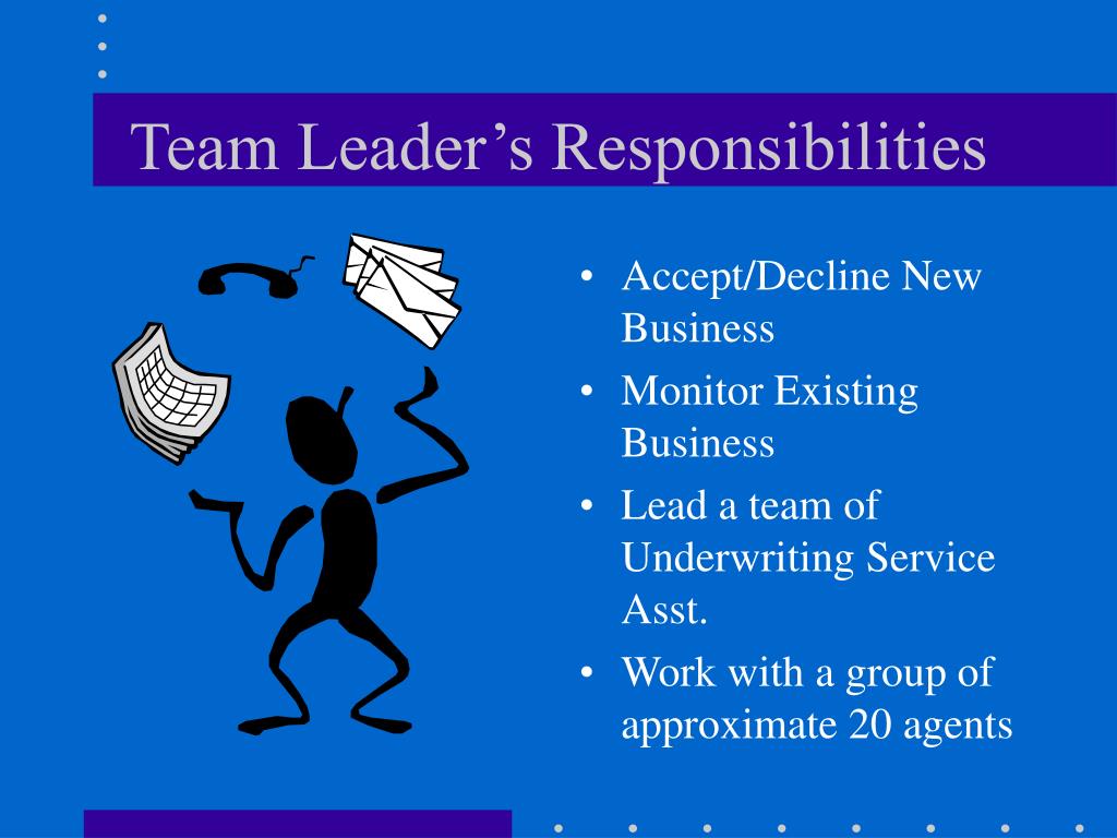 Bpo team leader job responsibilities