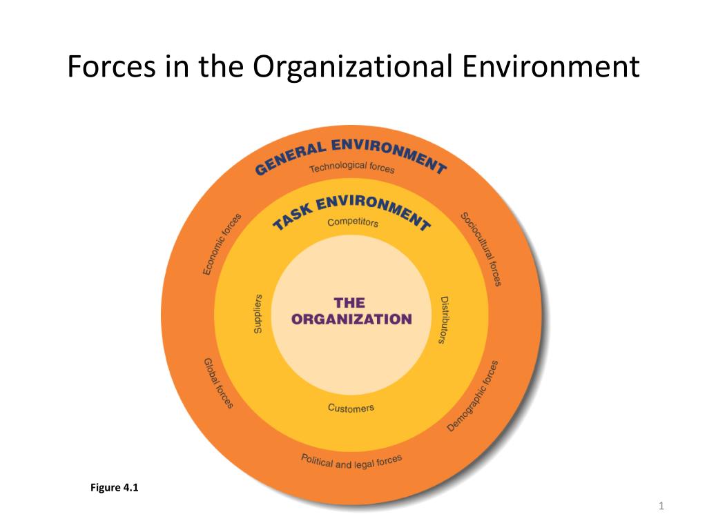 PPT - Forces in the Organizational Environment PowerPoint Presentation -  ID:324608