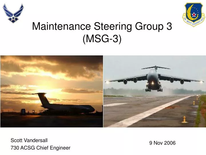 Ppt Maintenance Steering Group 3 Msg 3 Powerpoint Presentation Free Download Id 3244