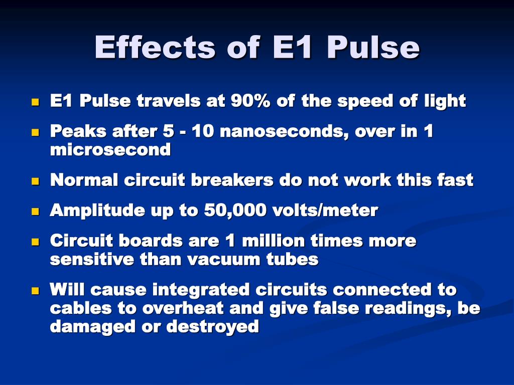 PPT - Electromagnetic Pulse (EMP) PowerPoint Presentation, free download - ID:32500