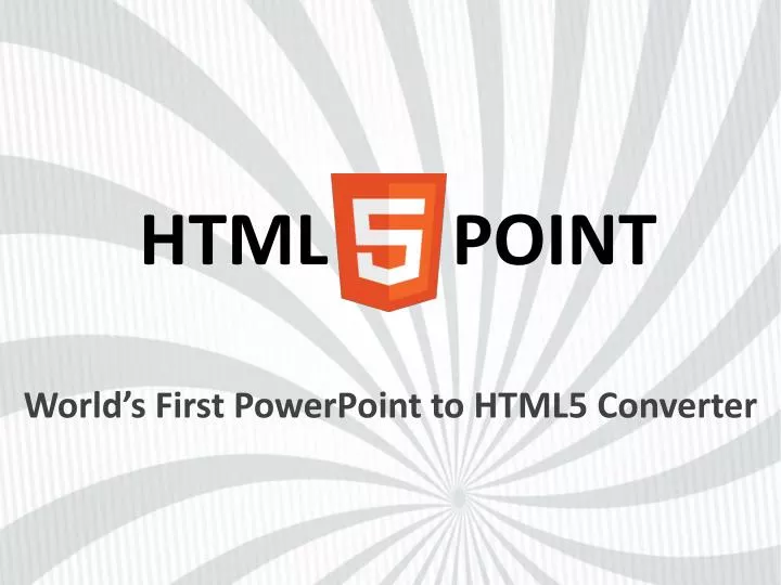html point n.