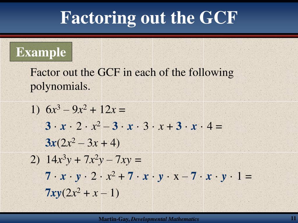 PPT - Factoring Polynomials PowerPoint Presentation - ID:326043