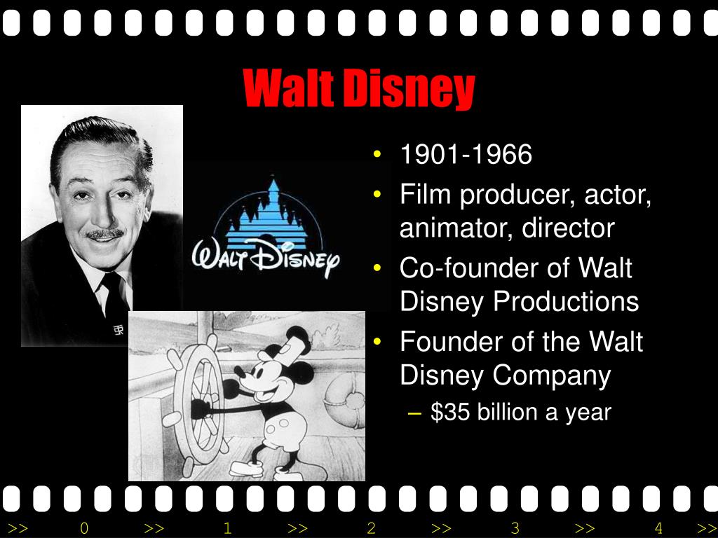PPT - Walt Disney PowerPoint Presentation, free download - ID:326693