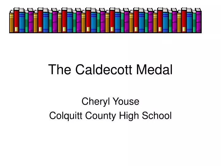 the caldecott medal n.