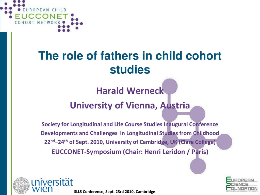 Ppt The Role Of Fathers In Child Cohort Studies Powerpoint