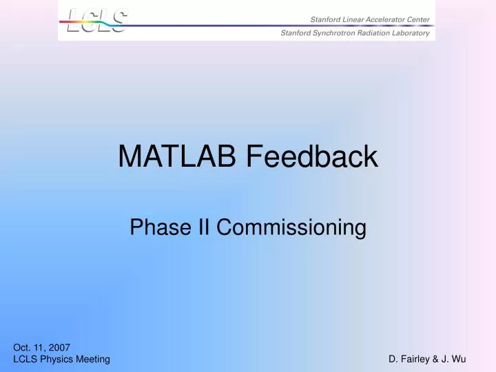 matlab feedback n.
