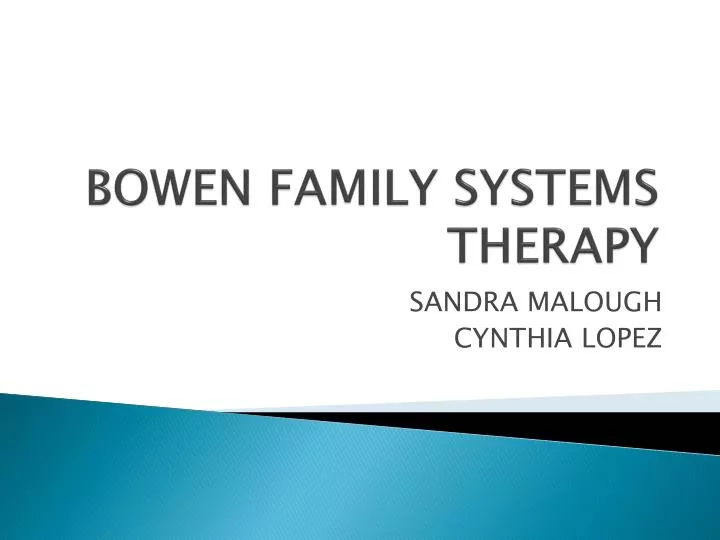 bowen family systems therapy n.