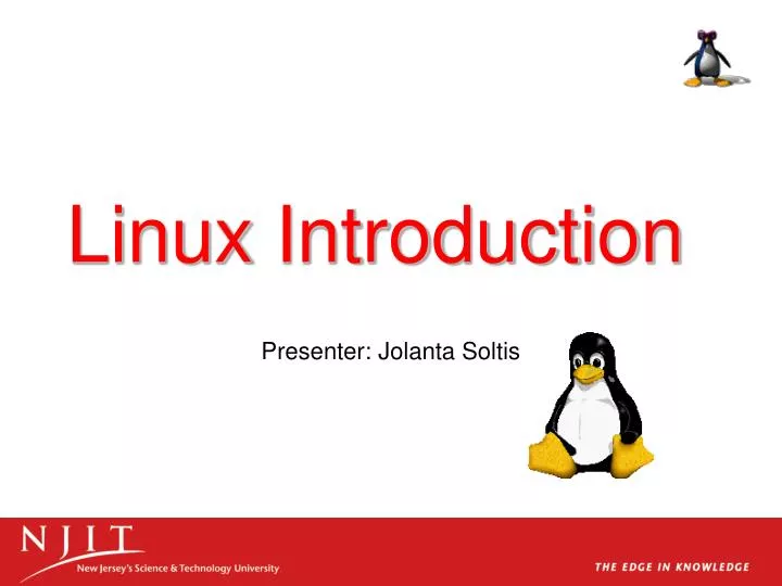 PPT - Linux Introduction PowerPoint Presentation, free download - ID:329433
