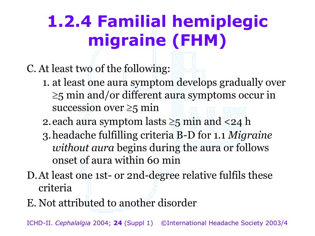 gabapentin hemiplegic migraine