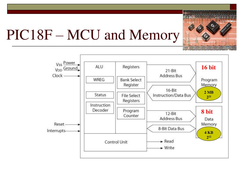 PPT - Microcontroller Architecture — PIC18F Family PowerPoint ...