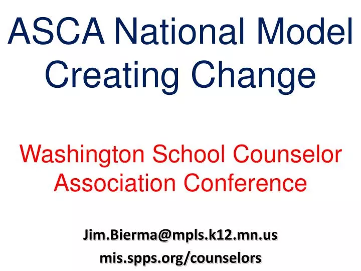 Asca School Counselor Conference 2025 Conference Leese