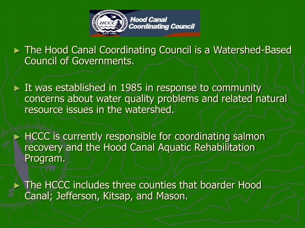 PPT Hood Canal Jefferson County Flying for Fish Habitat Tours