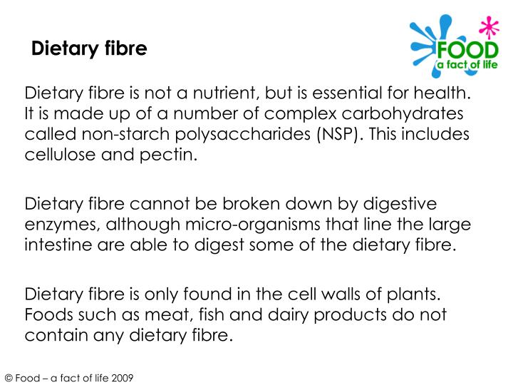 PPT Dietary fibre and water PowerPoint Presentation ID331351