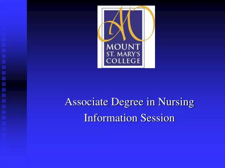 associate degree in nursing information session n.