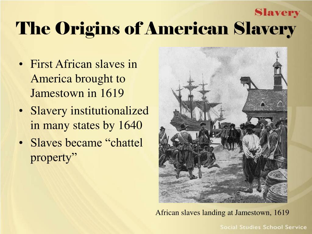 slavery in the usa presentation