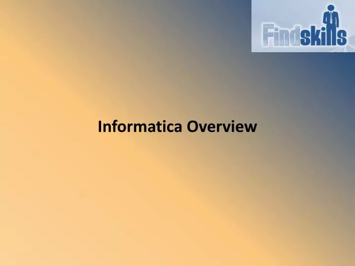 informatica overview n.