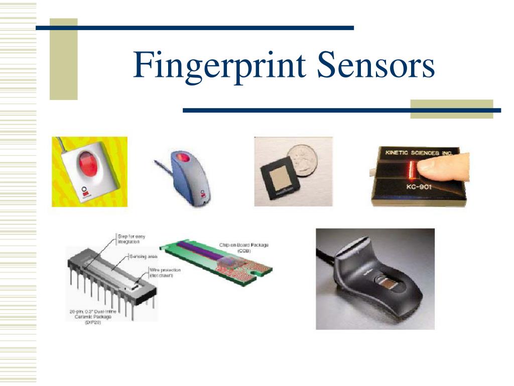 presentation on fingerprint sensor