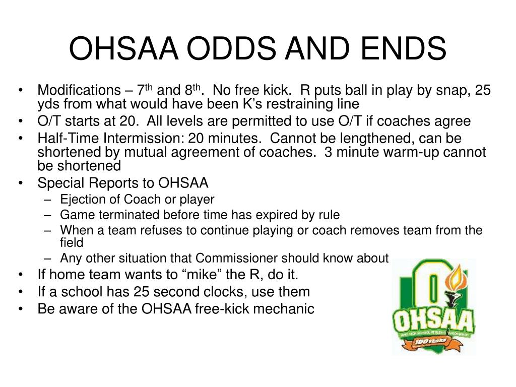PPT NFHS FOOTBALL RULE CHANGES PowerPoint Presentation, free download