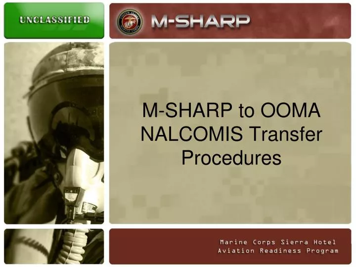 m sharp to ooma nalcomis transfer procedures n.