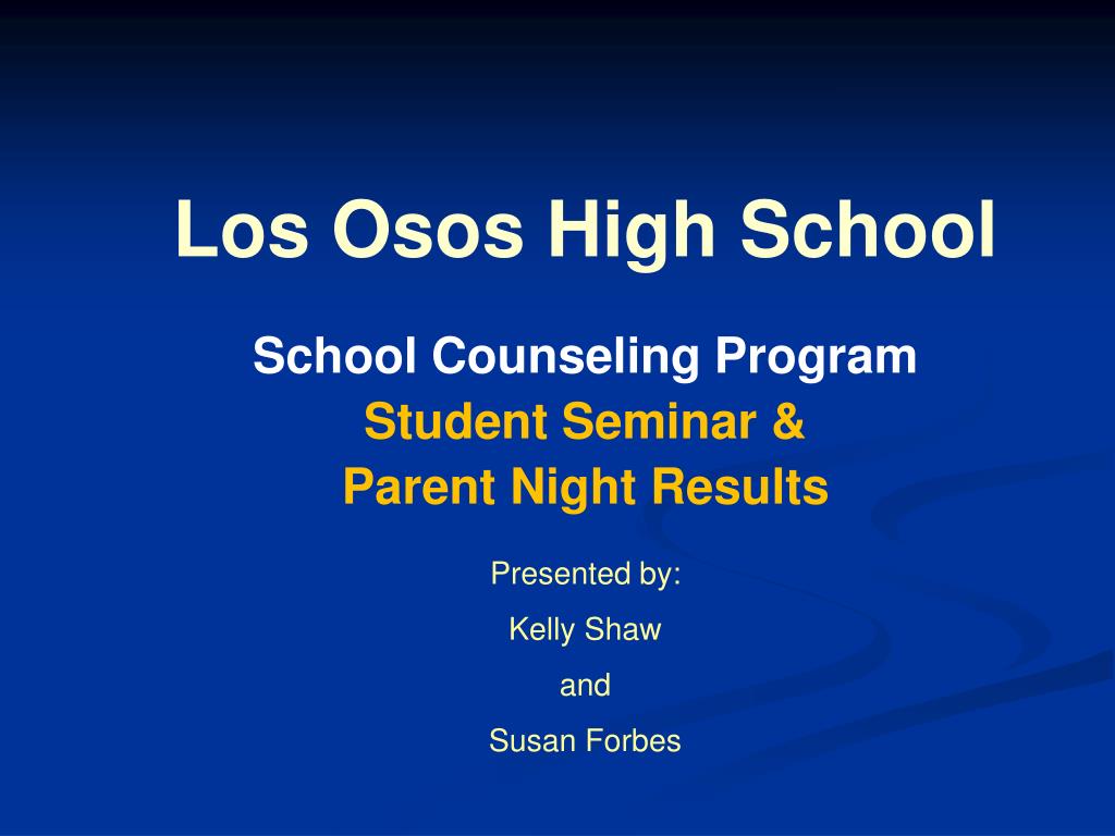PPT Los Osos High School PowerPoint Presentation, free download ID