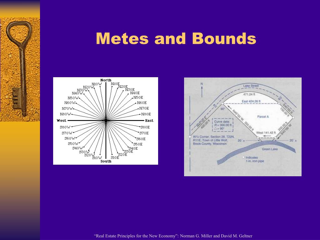 metes and bounds vs rectangular survey