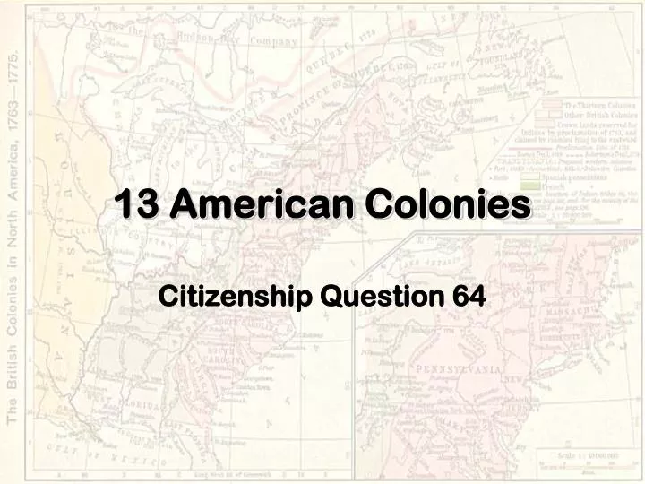 13 american colonies n.