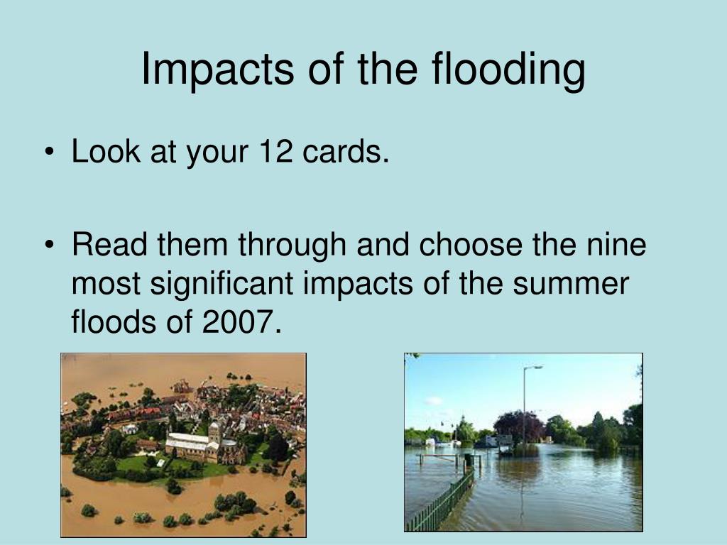 Ppt Flooding In The Uk 2007 Powerpoint Presentation Free Download Id335430 9238