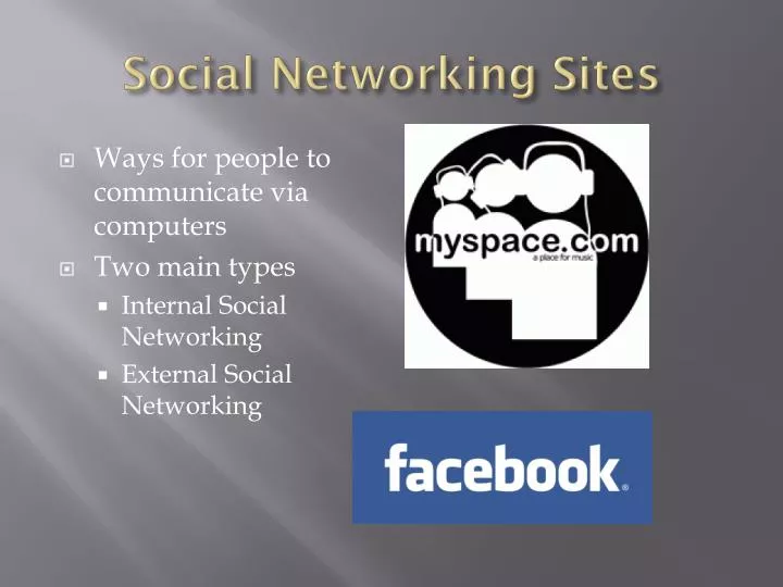 social networking sites n.