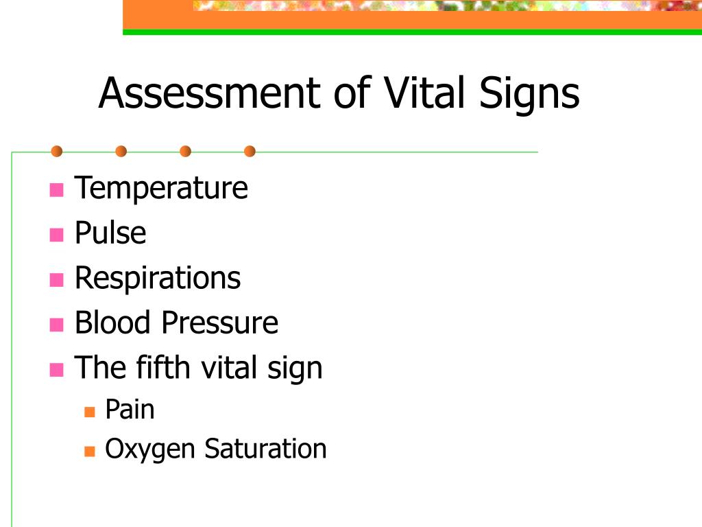 PPT Vital Signs PowerPoint Presentation Free Download ID