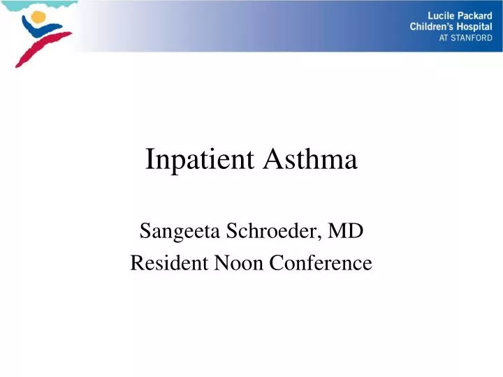 inpatient asthma n.