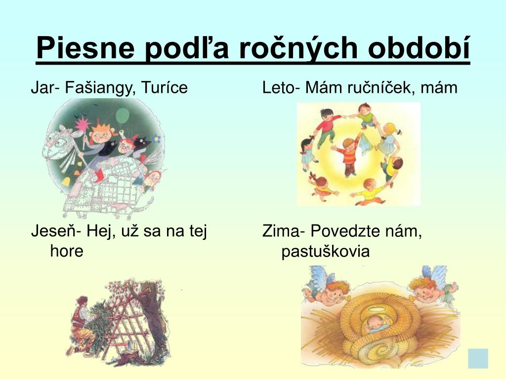 PPT - Ľudová pieseň PowerPoint Presentation, free download - ID:337425