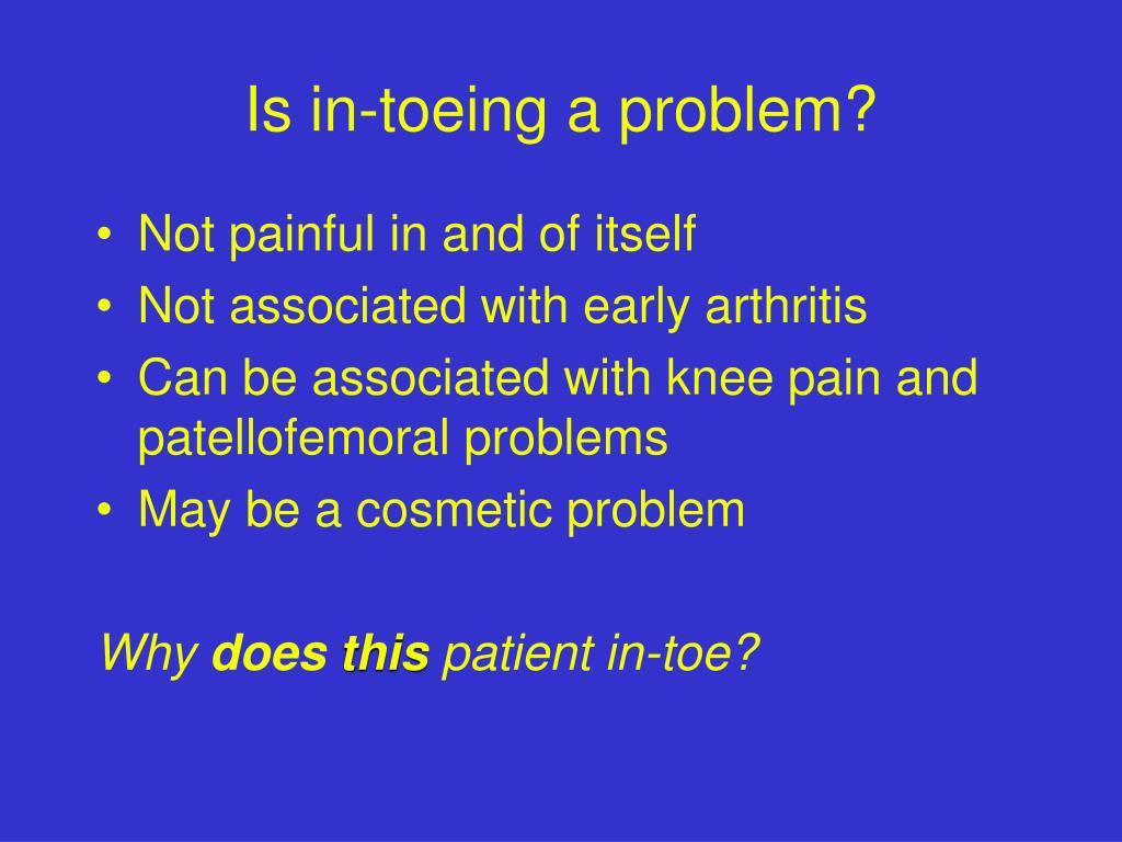 PPT - Common Pediatric Disorders of the Lower Extremity ...