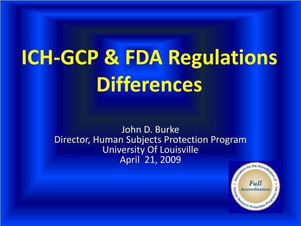 us code of federal regulations supplements ich gcp