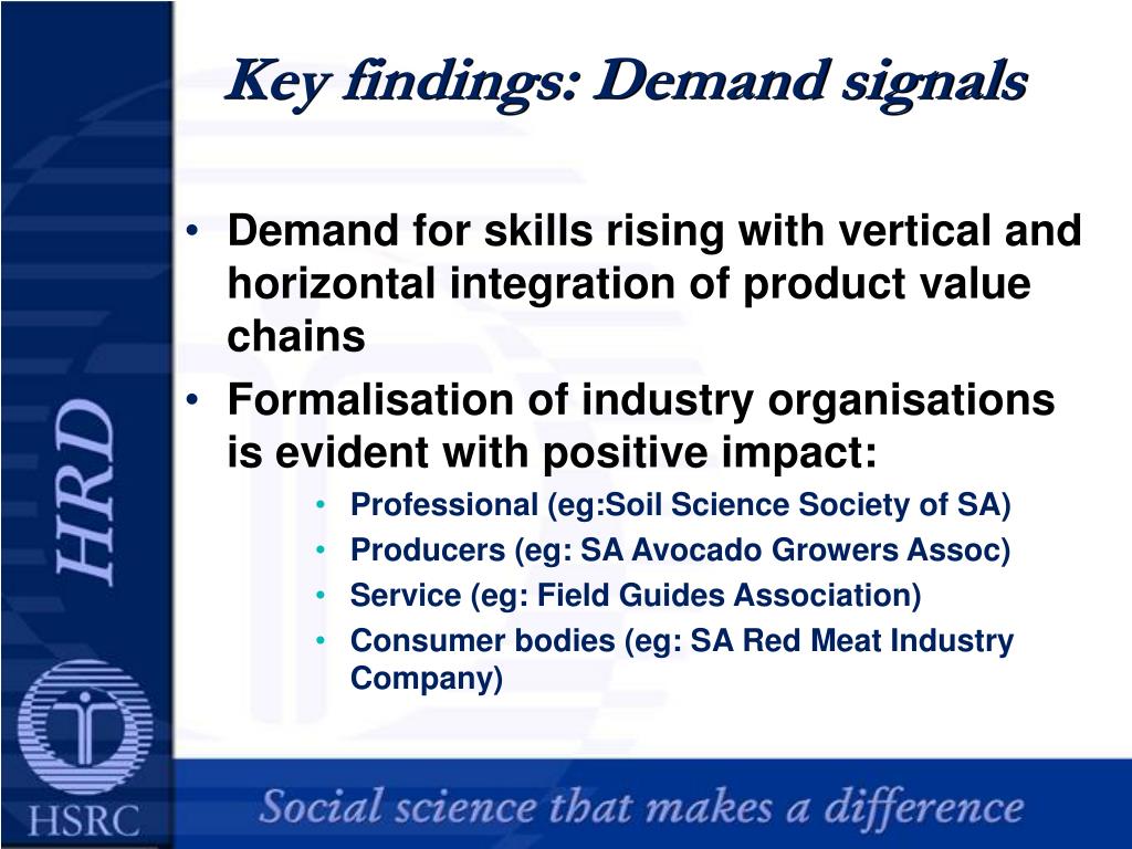 PPT - Supply and demand of agricultural graduates in the agriculture ...