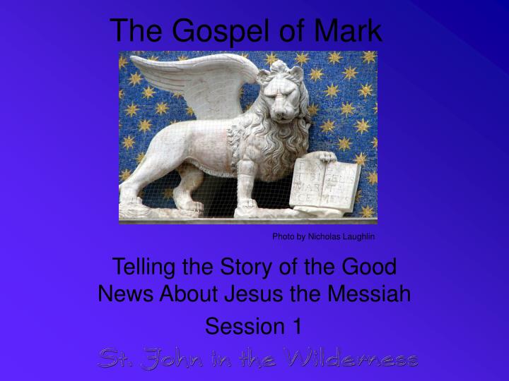 the gospel of mark n.
