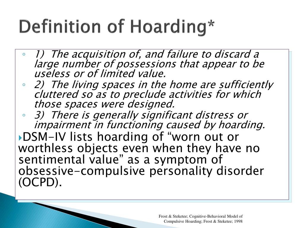 Definition Of Behavior Modification Obsessive Compulsive Disorder
