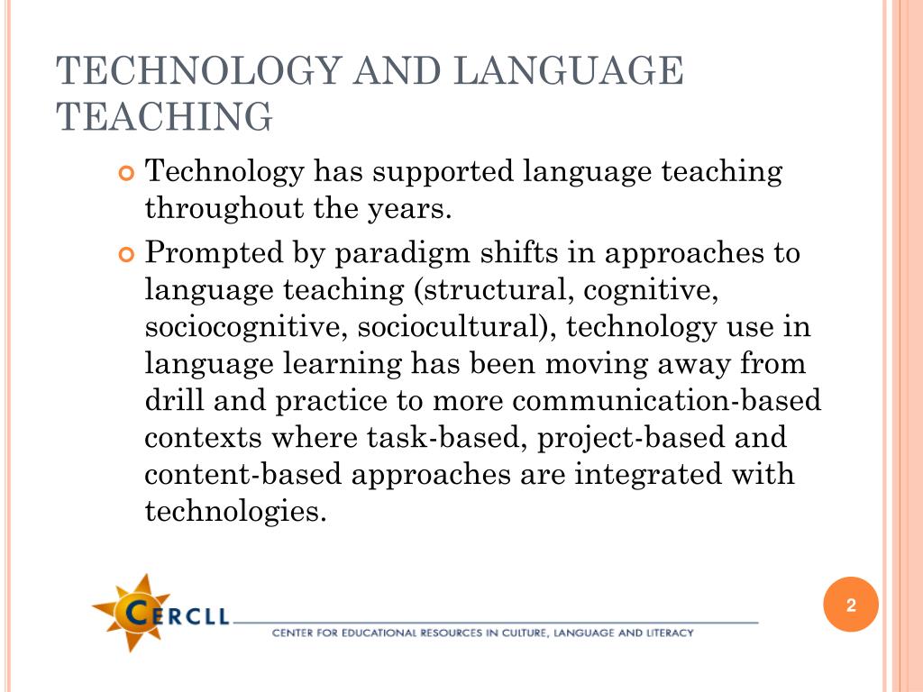 PPT - INNOVATIVE TECHNOLOGY-BASED PEDAGOGIES FOR THE FOREIGN LANGUAGE ...