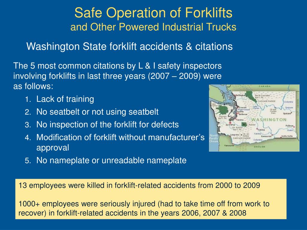 Ppt Safe Operation Of Forklifts Powerpoint Presentation Free Download Id 339196