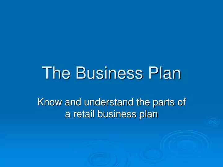 the business plan n.