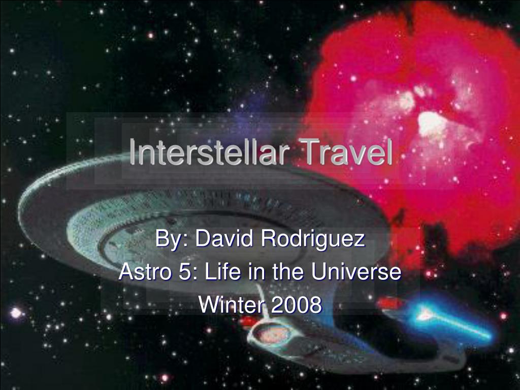 interstellar travel vertaling